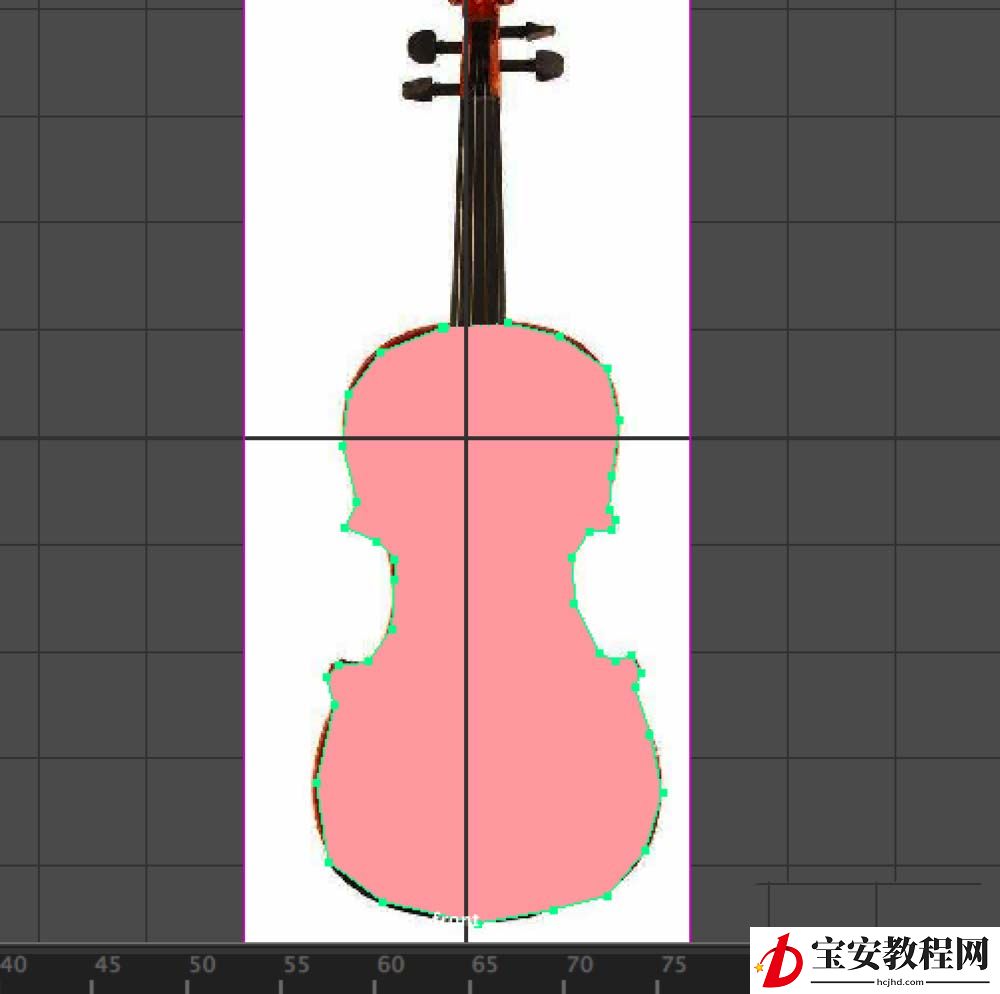 maya制作小提琴主体部分的操作教程