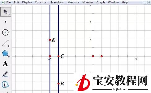 几何画板做直线定向平移运动的方法