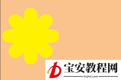 PS设计花朵形状的方法步骤