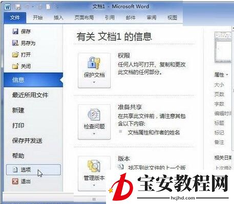 实现word2010文档窗口内显示文字自动换行功能的的详细方法
