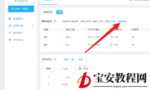 好分数教师版怎么设置优质率标准？好分数教师版设置优质率标准教程