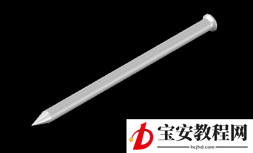 CAD制作钉子的基础操作过程