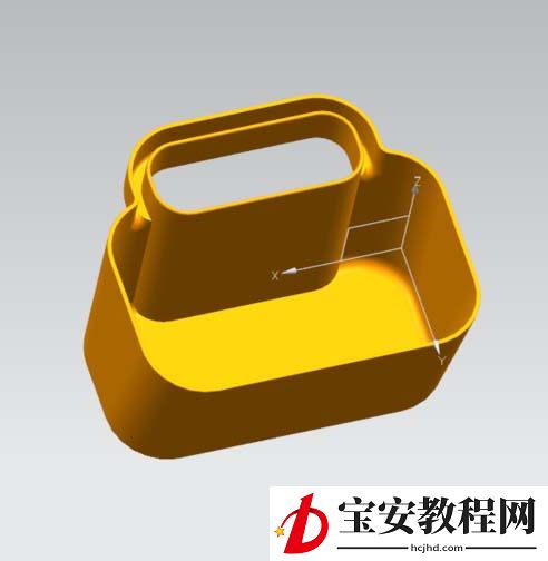 UG制作玩具篮模型的具体操作步骤