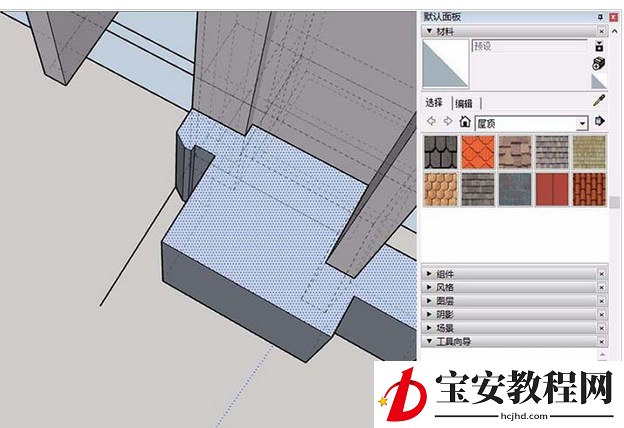 草图大师绘制cad外饰面的具体图文操作