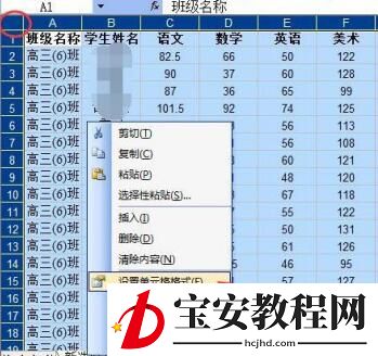 Excel表格中隐藏公式或函数的具体步骤