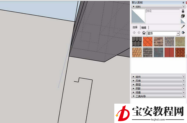 草图大师绘制cad外饰面的具体图文操作